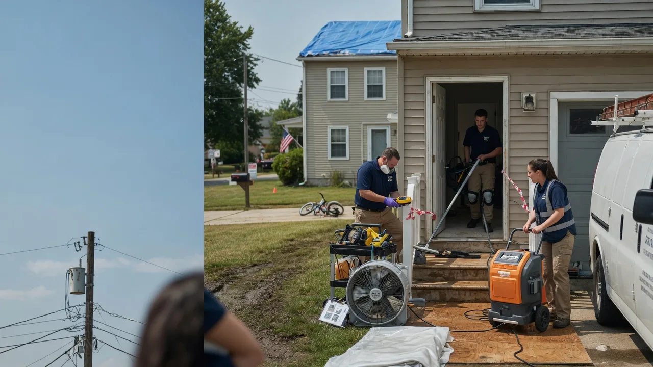 Water Damage Repair in Lafayette, NJ near me